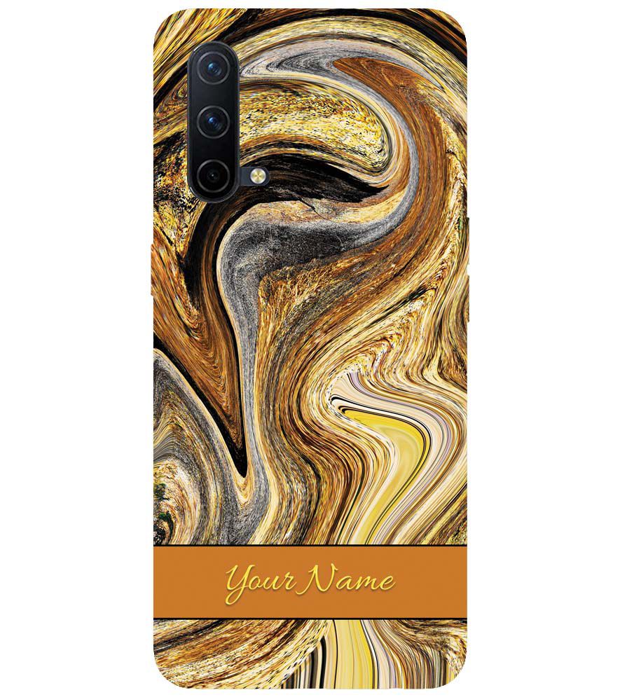 IK5018-Modern Art Name Back Cover for OnePlus Nord CE 5G