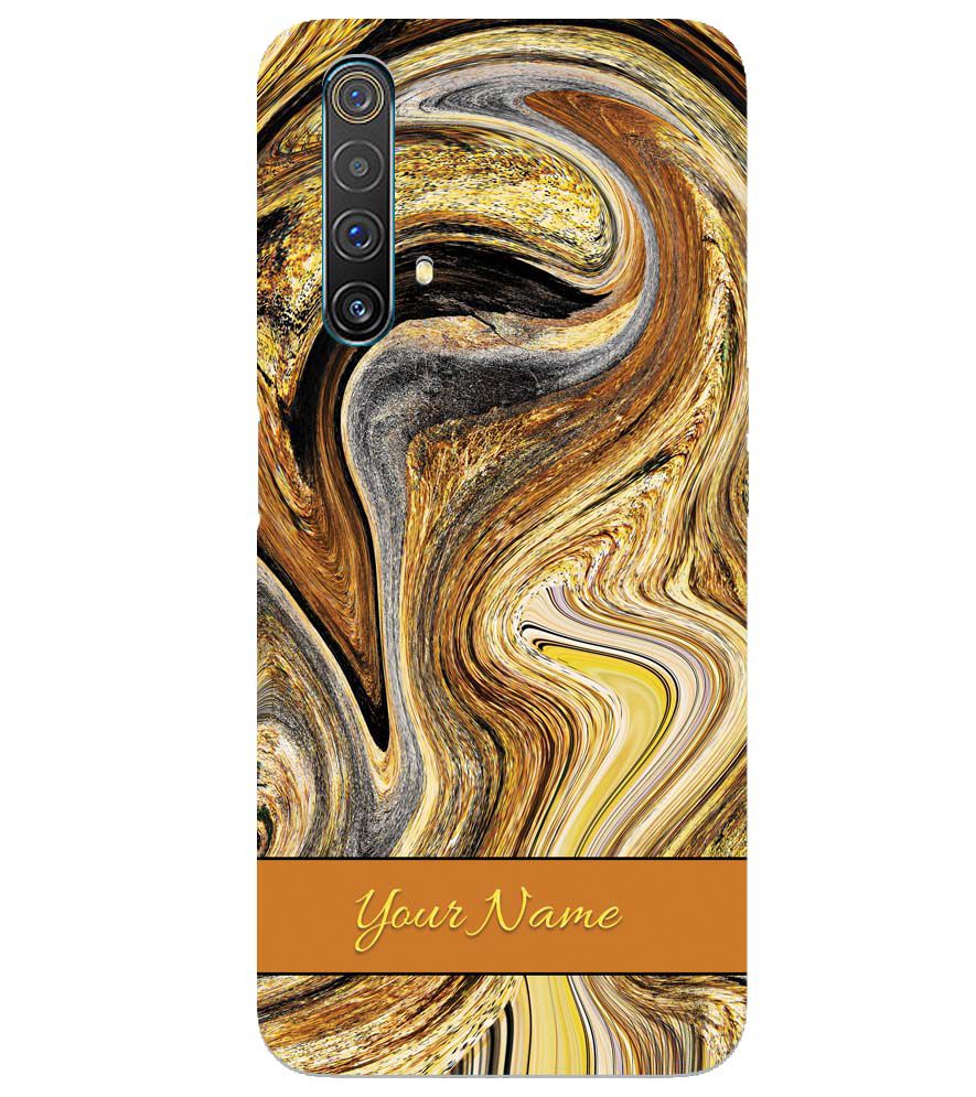 IK5018-Modern Art Name Back Cover for Realme X3 SuperZoom