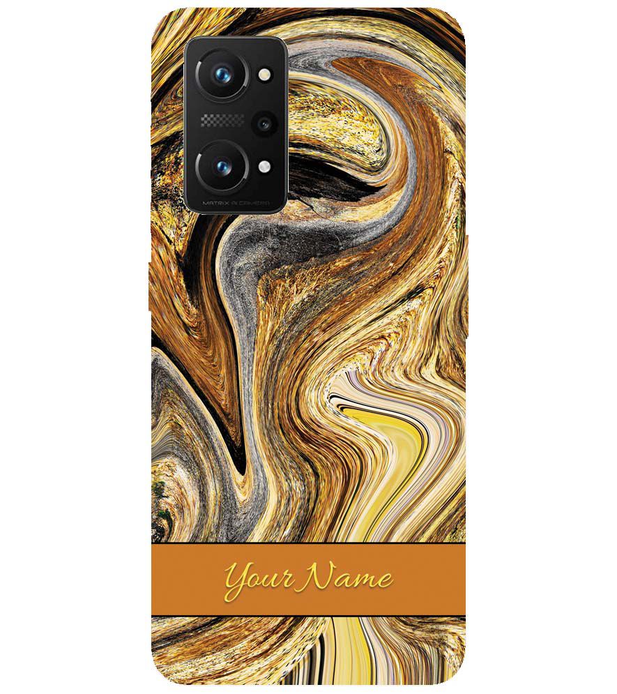 IK5018-Modern Art Name Back Cover for Realme X7 Max 5G