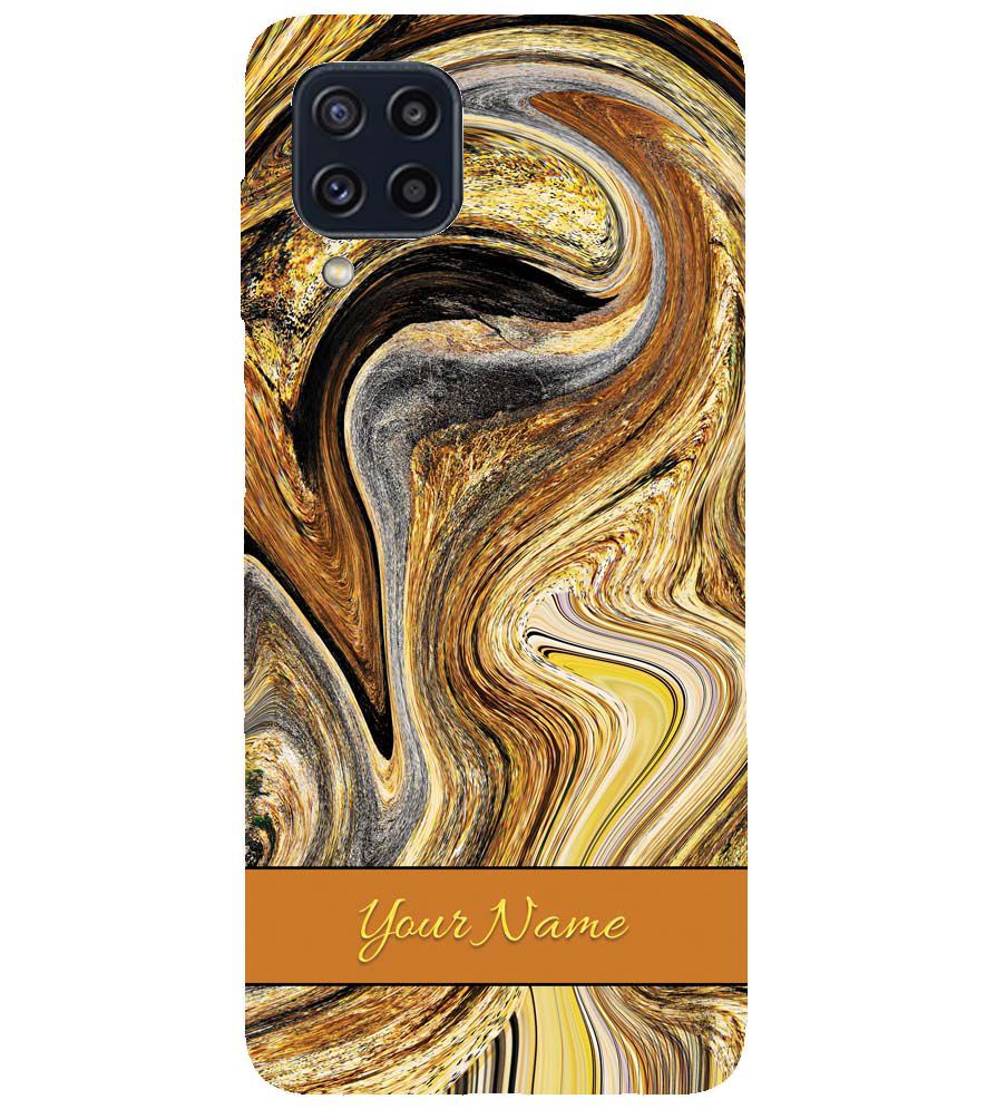 IK5018-Modern Art Name Back Cover for Samsung Galaxy M32 Prime