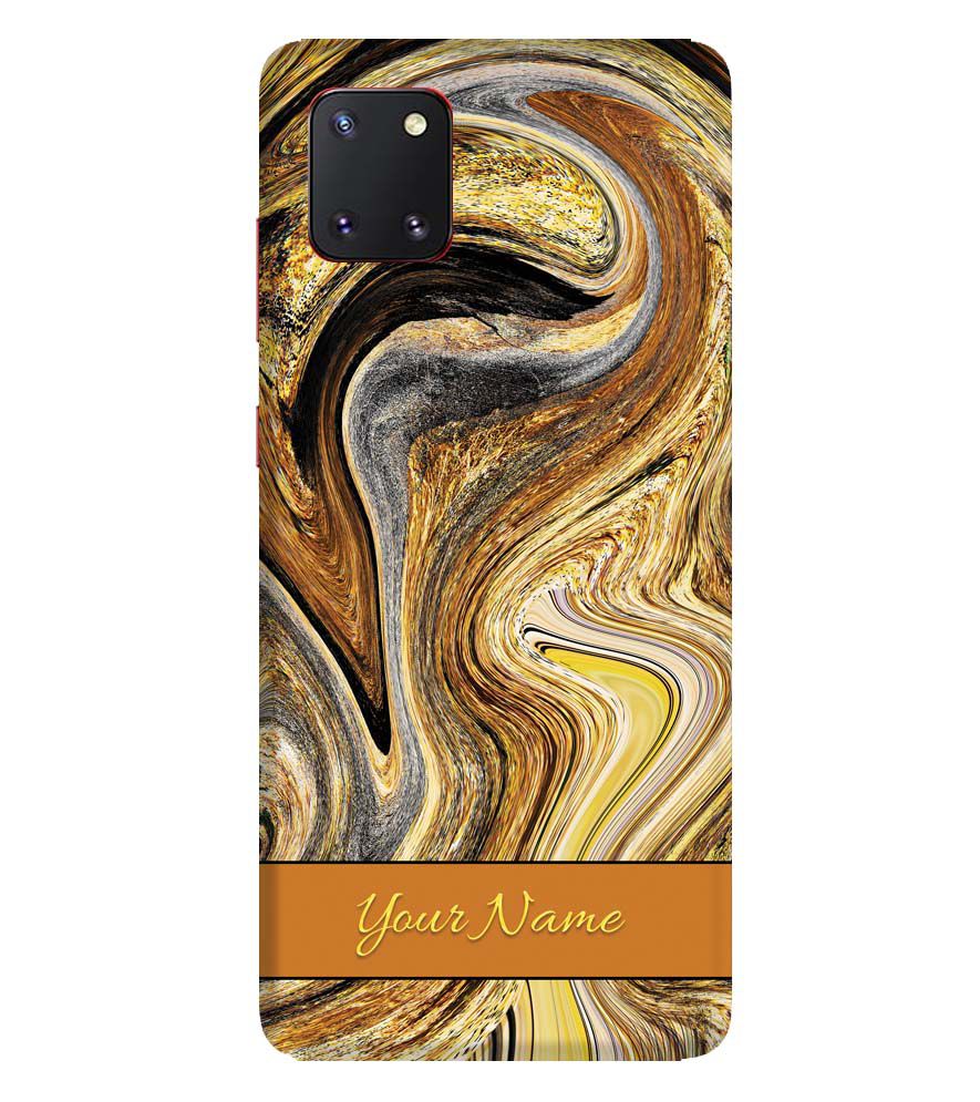 IK5018-Modern Art Name Back Cover for Samsung Galaxy Note10 Lite