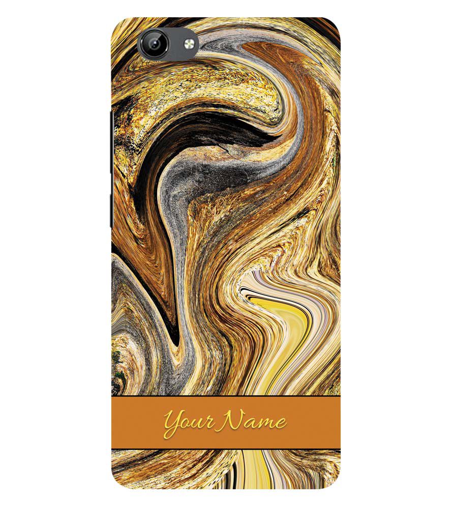 IK5018-Modern Art Name Back Cover for Vivo Y71i