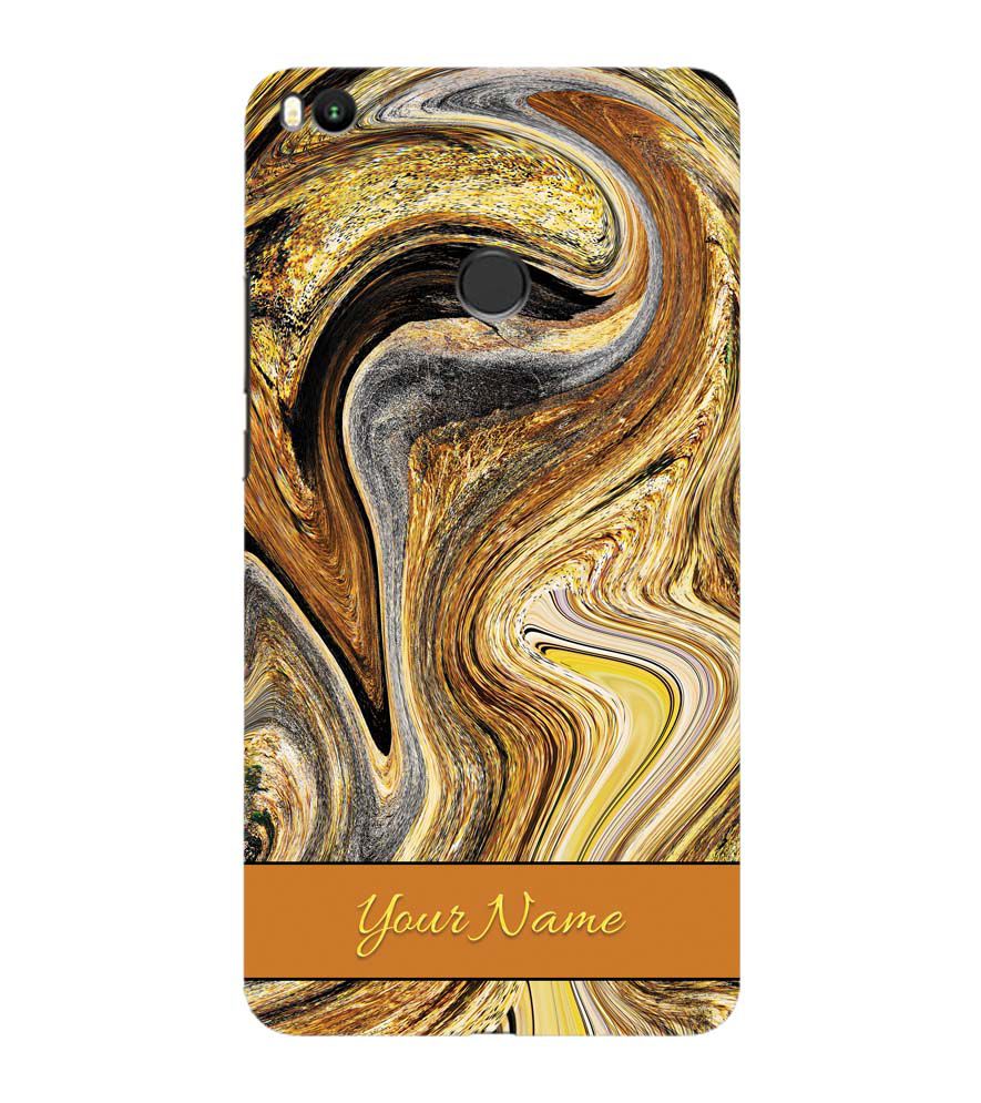 IK5018-Modern Art Name Back Cover for Xiaomi Mi Max 2
