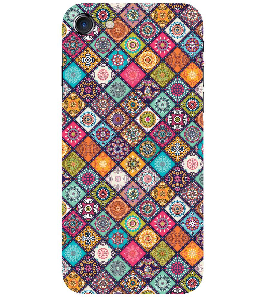 P0197-Beautiful Mandala Pattern Back Cover for Apple iPhone 7