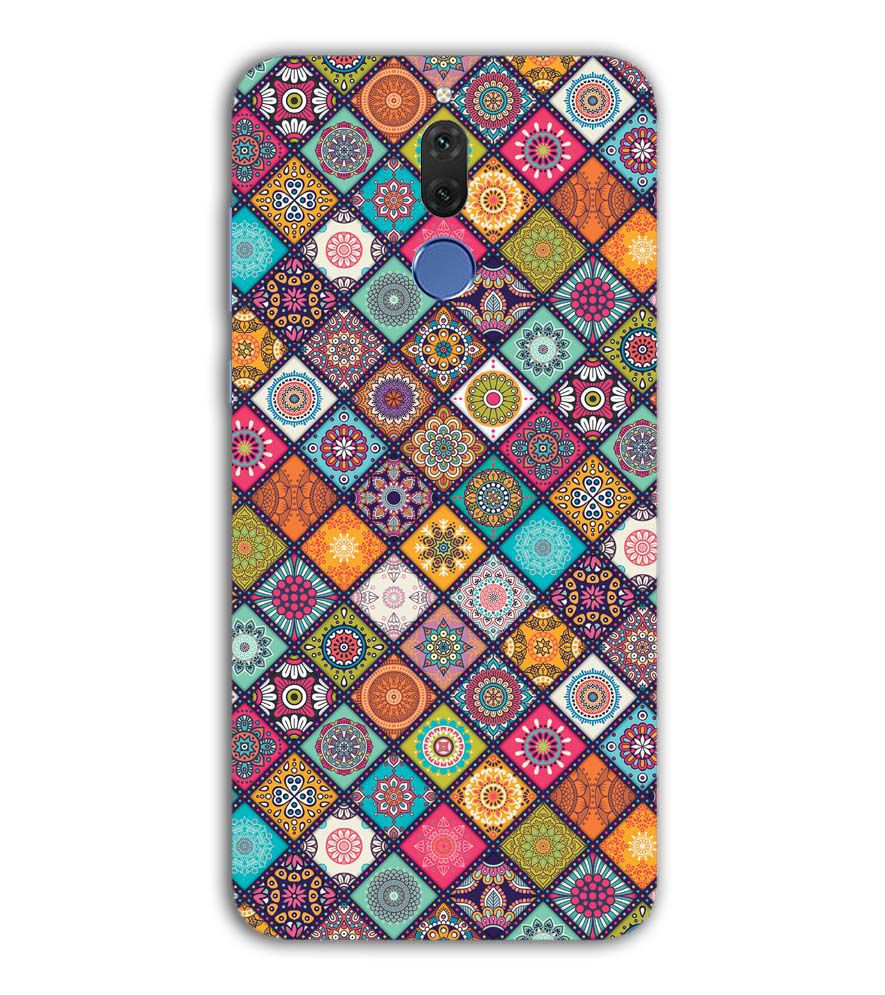 P0197-Beautiful Mandala Pattern Back Cover for Huawei Nova 2i