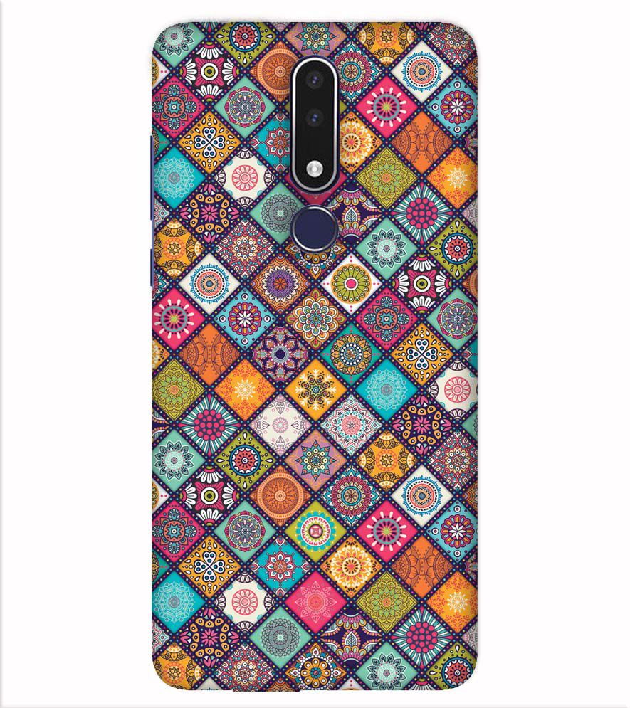 P0197-Beautiful Mandala Pattern Back Cover for Nokia 7.1