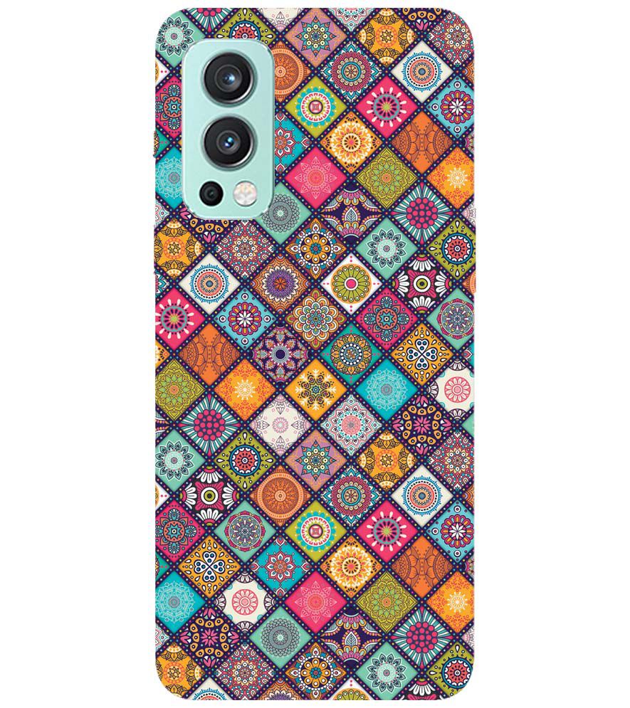 P0197-Beautiful Mandala Pattern Back Cover for OnePlus Nord 2 5G