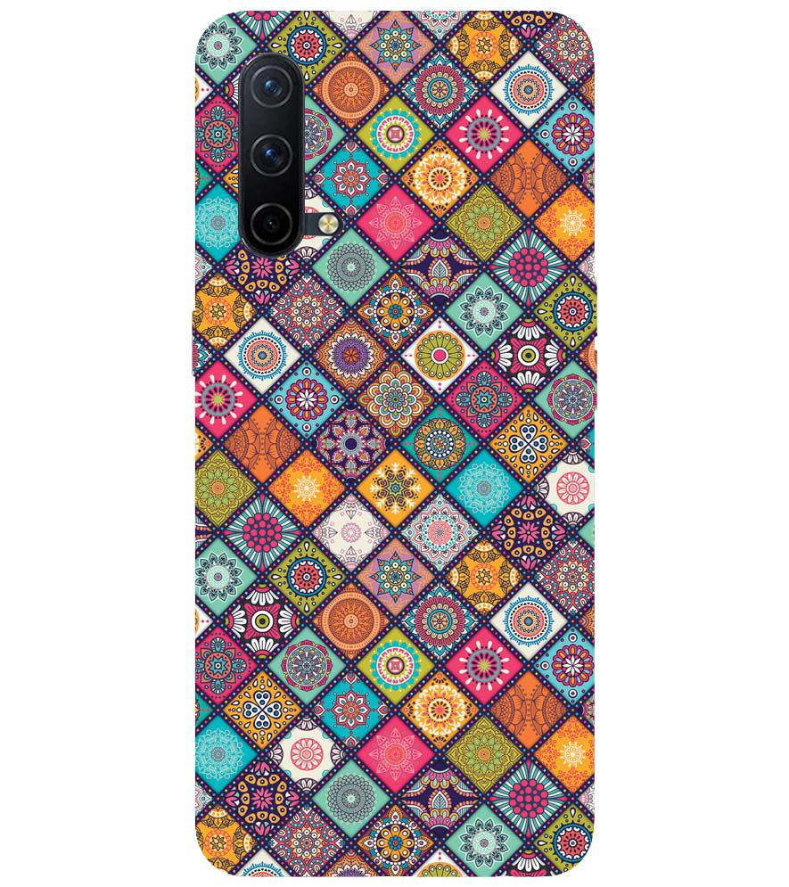 P0197-Beautiful Mandala Pattern Back Cover for OnePlus Nord CE 5G