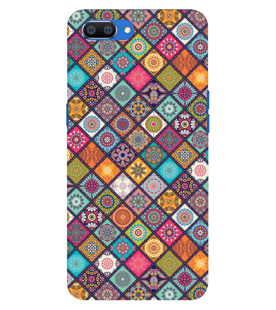 P0197-Beautiful Mandala Pattern Back Cover for Oppo A5