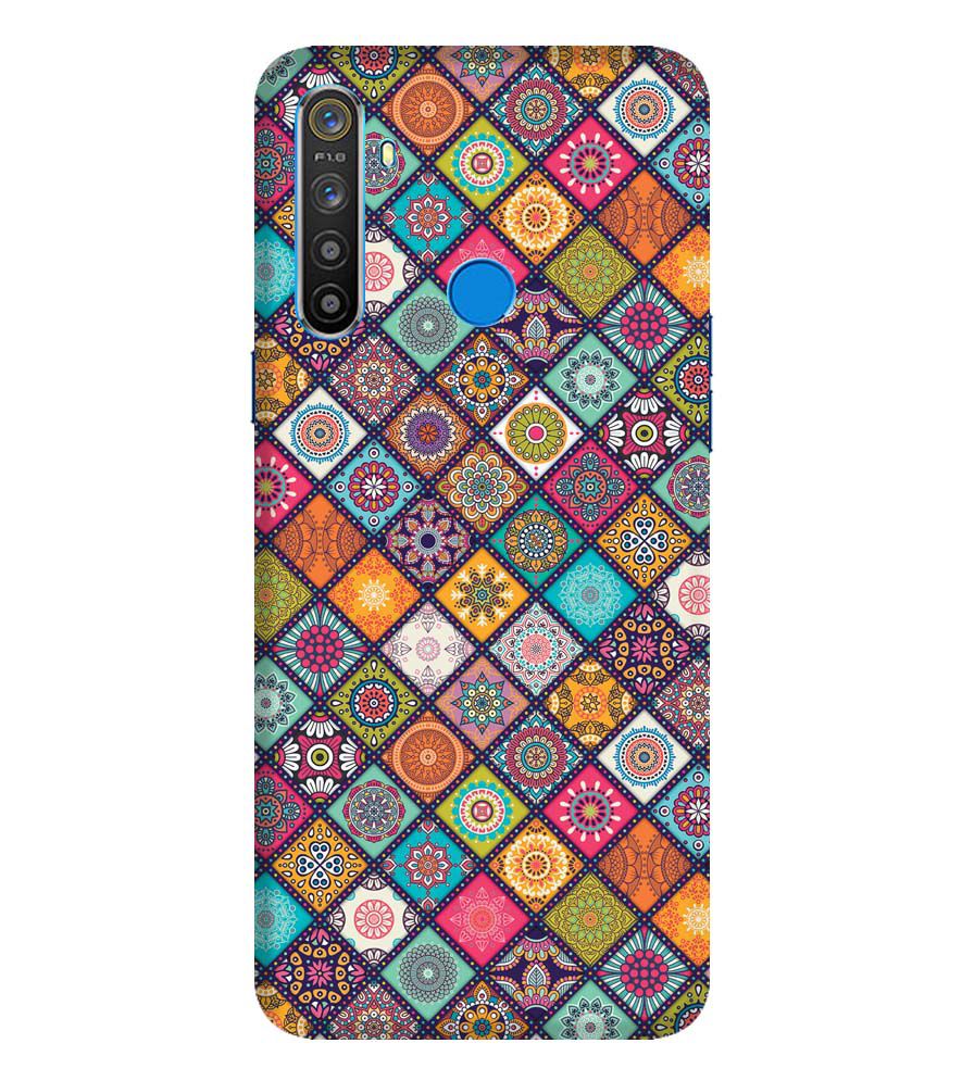 P0197-Beautiful Mandala Pattern Back Cover for Realme Narzo 10