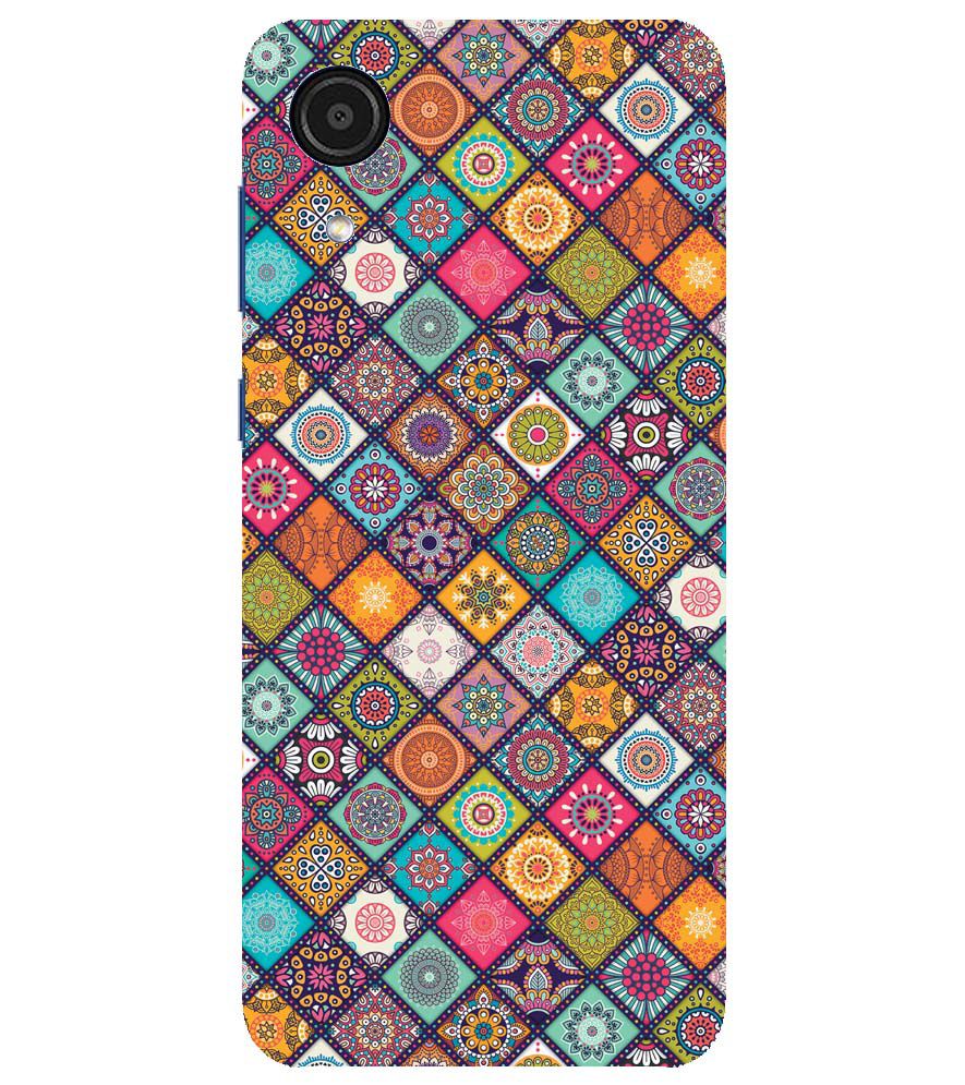 P0197-Beautiful Mandala Pattern Back Cover for Samsung Galaxy A03 Core