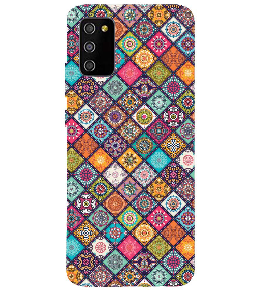 P0197-Beautiful Mandala Pattern Back Cover for Samsung Galaxy M02s