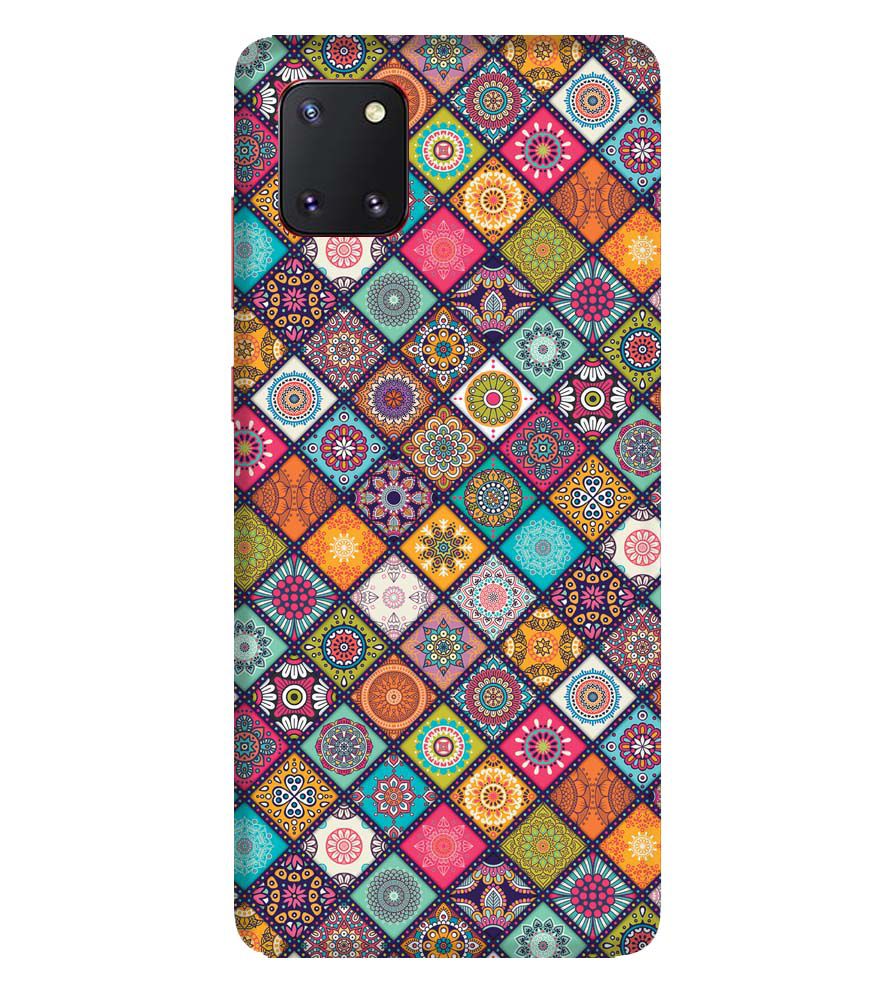 P0197-Beautiful Mandala Pattern Back Cover for Samsung Galaxy Note10 Lite