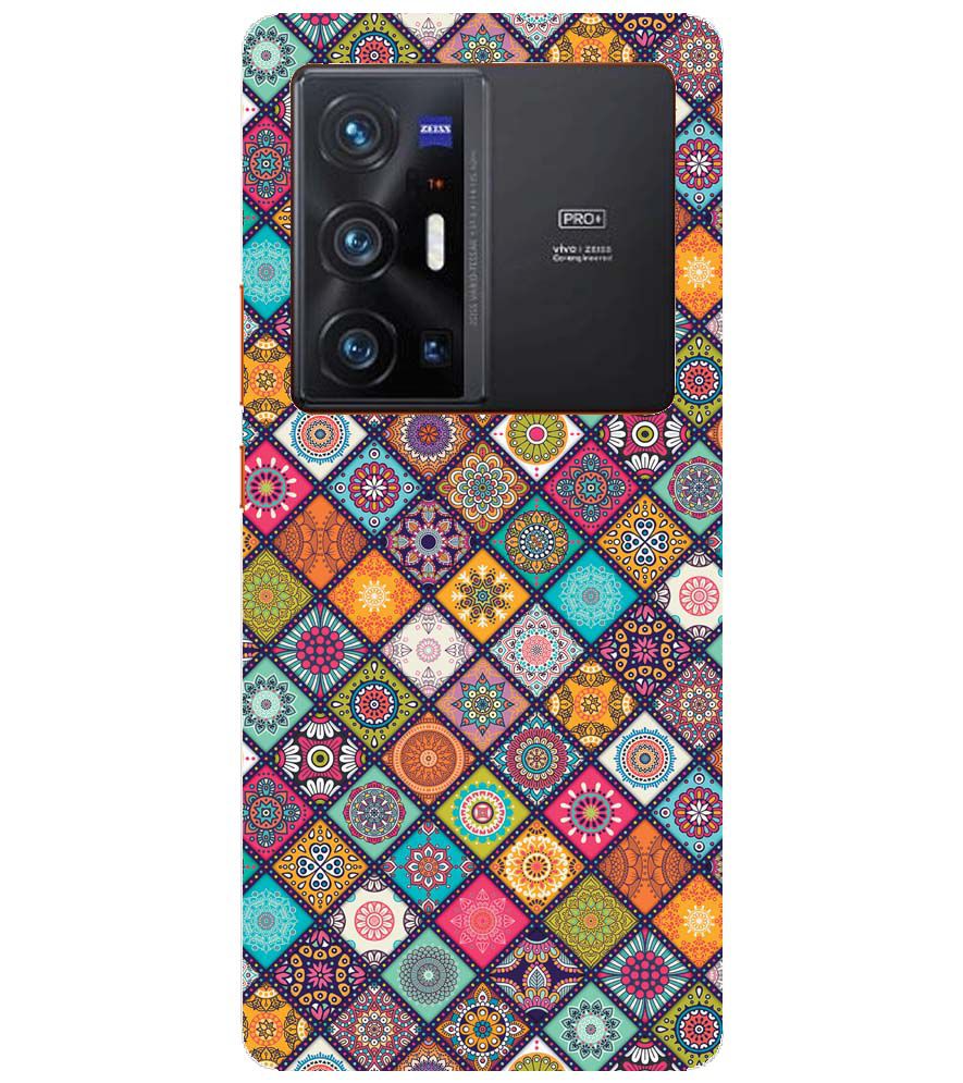 P0197-Beautiful Mandala Pattern Back Cover for vivo X70 Pro+