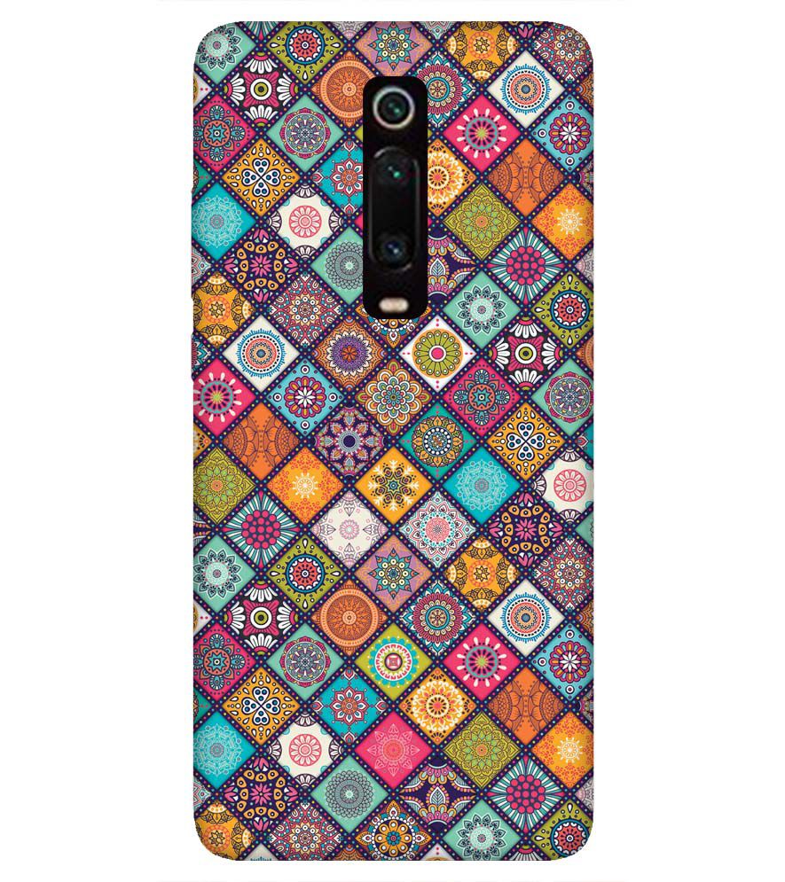 P0197-Beautiful Mandala Pattern Back Cover for Xiaomi Redmi K20 Pro