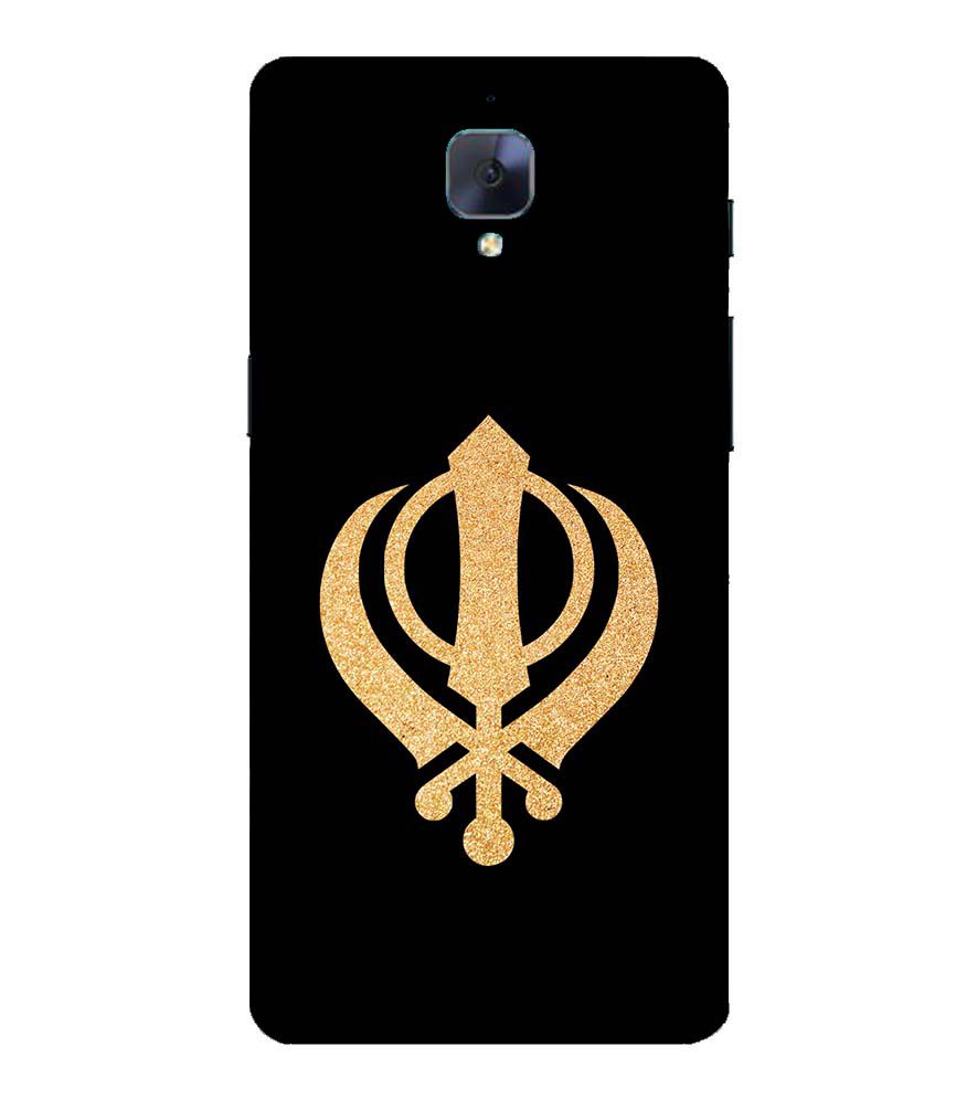 PS1300-Khanda Sahib Back Cover for OnePlus 3 and OnePlus 3T