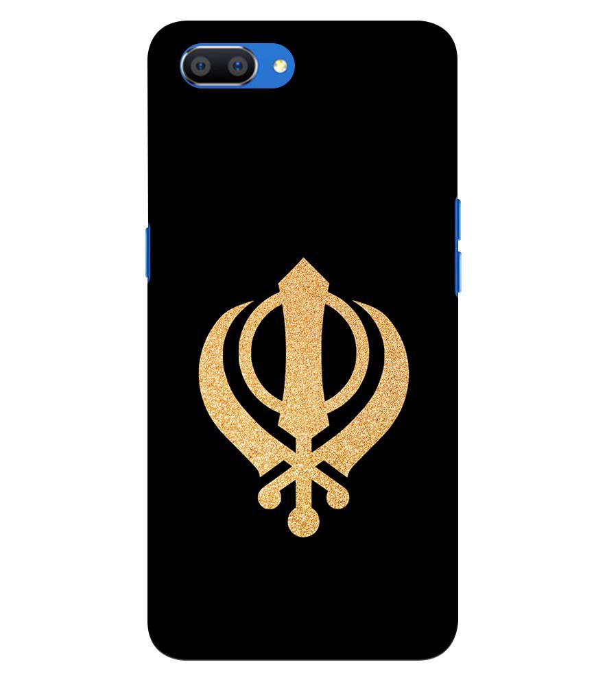 PS1300-Khanda Sahib Back Cover for Oppo A5