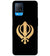 PS1300-Khanda Sahib Back Cover for Oppo A54