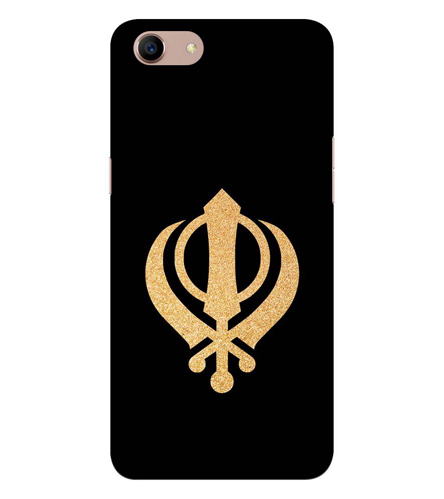 PS1300-Khanda Sahib Back Cover for Oppo A83