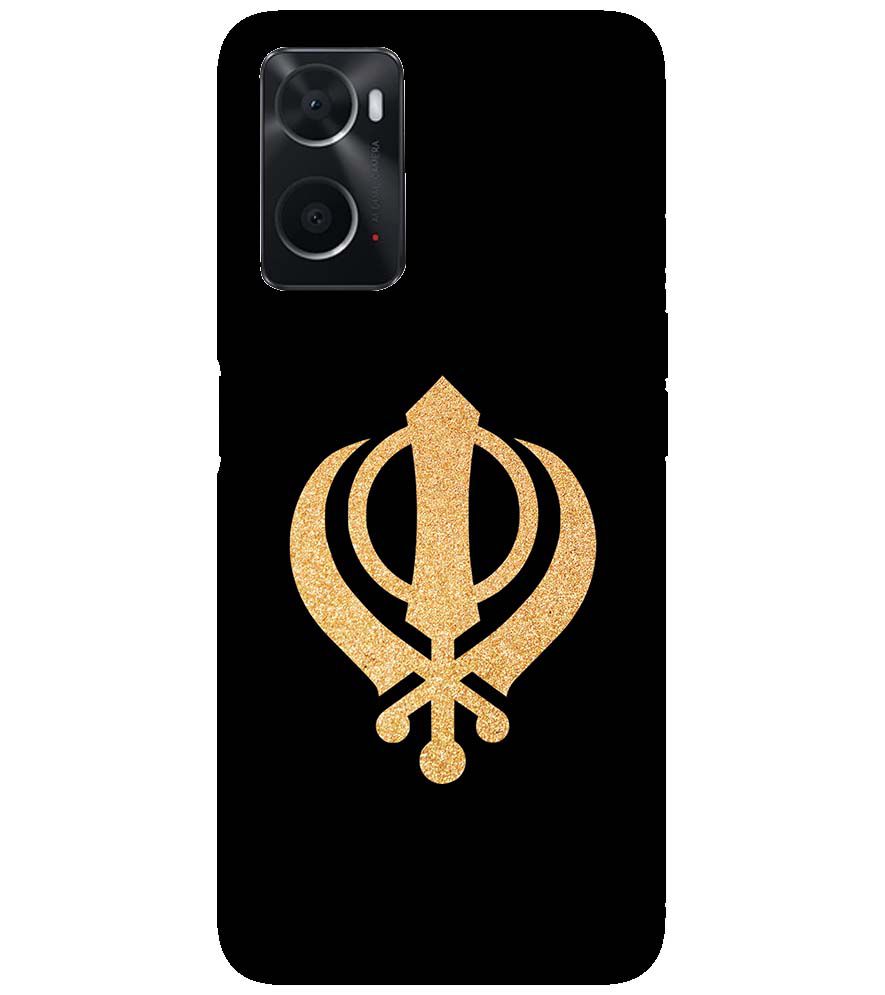 PS1300-Khanda Sahib Back Cover for Oppo K10