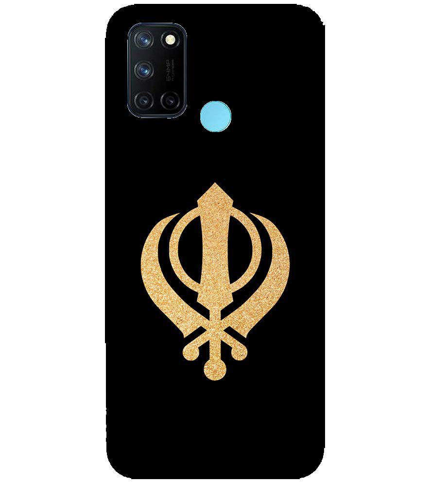 PS1300-Khanda Sahib Back Cover for Realme 7i