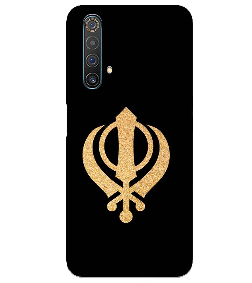 PS1300-Khanda Sahib Back Cover for Realme X50 Pro 5G