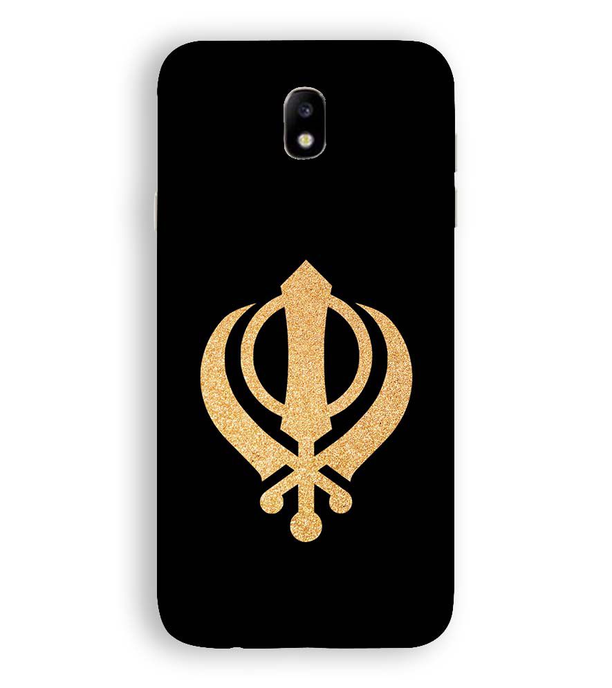 PS1300-Khanda Sahib Back Cover for Samsung Galaxy J7 Pro