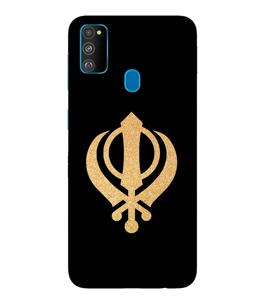 PS1300-Khanda Sahib Back Cover for Samsung Galaxy M30s