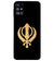 PS1300-Khanda Sahib Back Cover for Samsung Galaxy M31s
