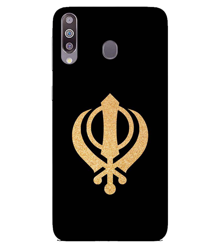 PS1300-Khanda Sahib Back Cover for Samsung Galaxy M40