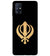 PS1300-Khanda Sahib Back Cover for Samsung Galaxy M51