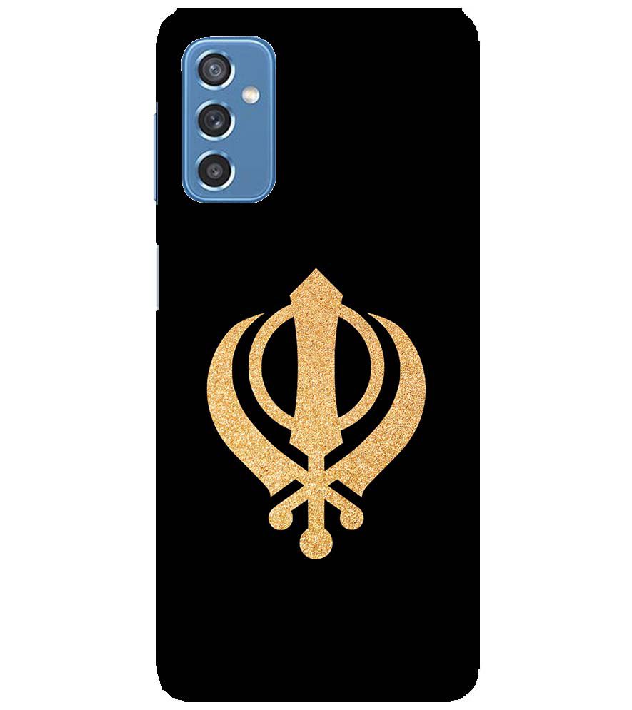 PS1300-Khanda Sahib Back Cover for Samsung Galaxy M52 5G