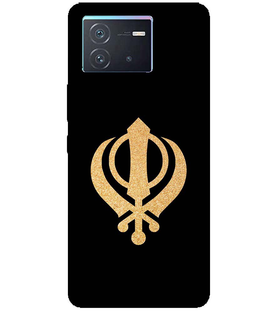 PS1300-Khanda Sahib Back Cover for vivo iQOO Neo 6