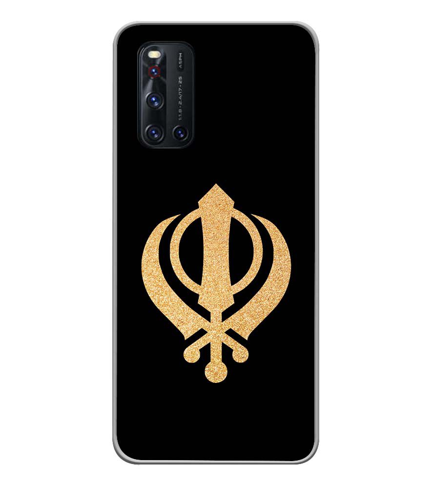 PS1300-Khanda Sahib Back Cover for Vivo V19