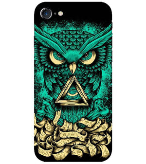 PS1301-Illuminati Owl Back Cover for Apple iPhone 7