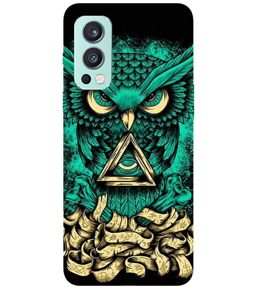 PS1301-Illuminati Owl Back Cover for OnePlus Nord 2 5G
