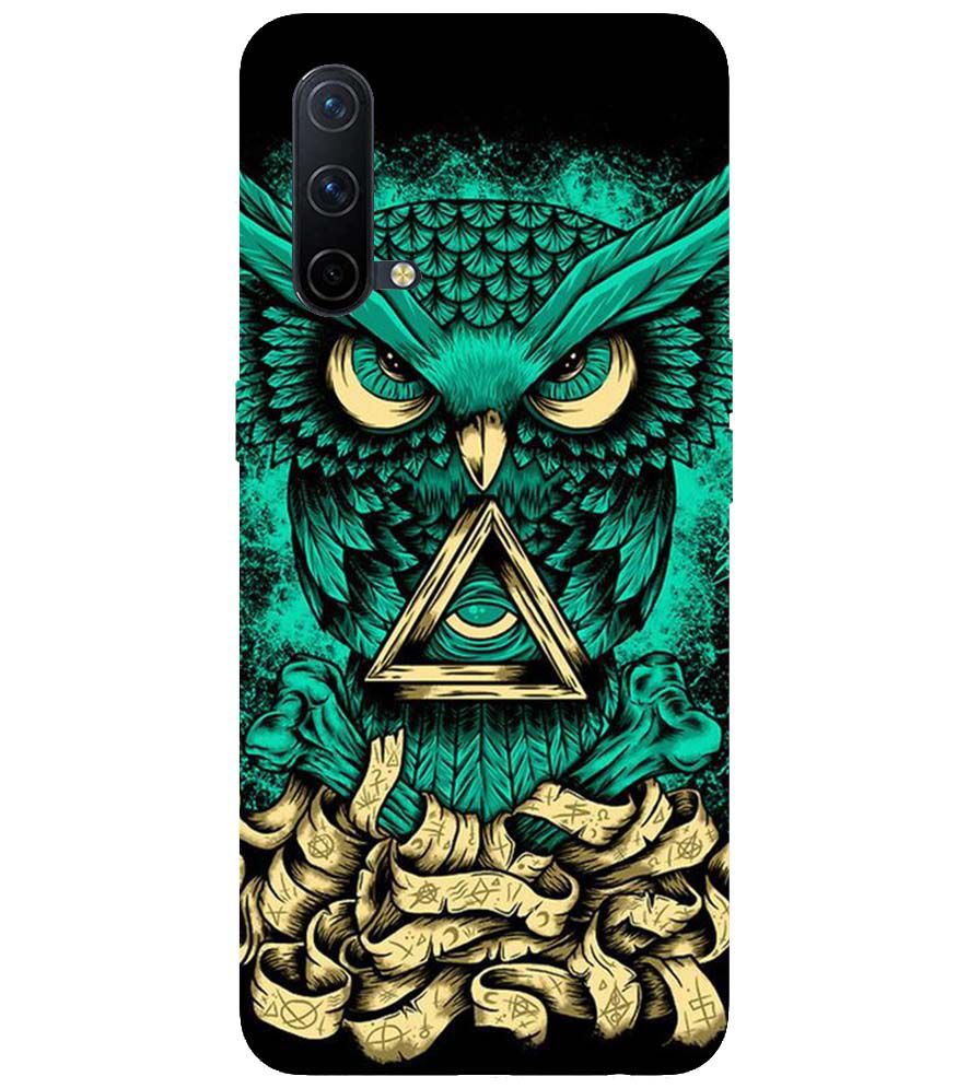 PS1301-Illuminati Owl Back Cover for OnePlus Nord CE 5G