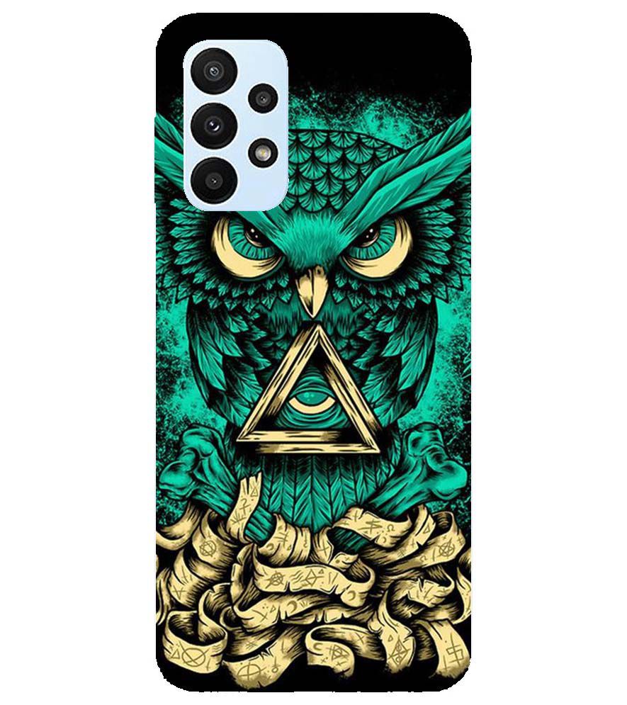 PS1301-Illuminati Owl Back Cover for Samsung Galaxy A23