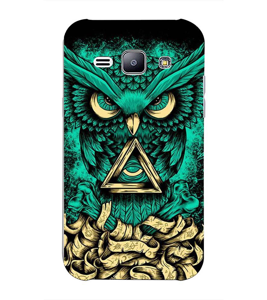 PS1301-Illuminati Owl Back Cover for Samsung Galaxy J2 (2015)