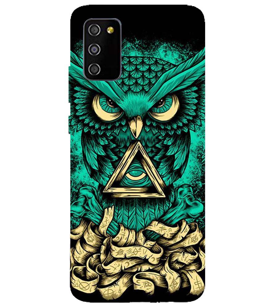 PS1301-Illuminati Owl Back Cover for Samsung Galaxy M02s