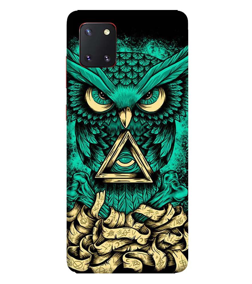 PS1301-Illuminati Owl Back Cover for Samsung Galaxy Note10 Lite