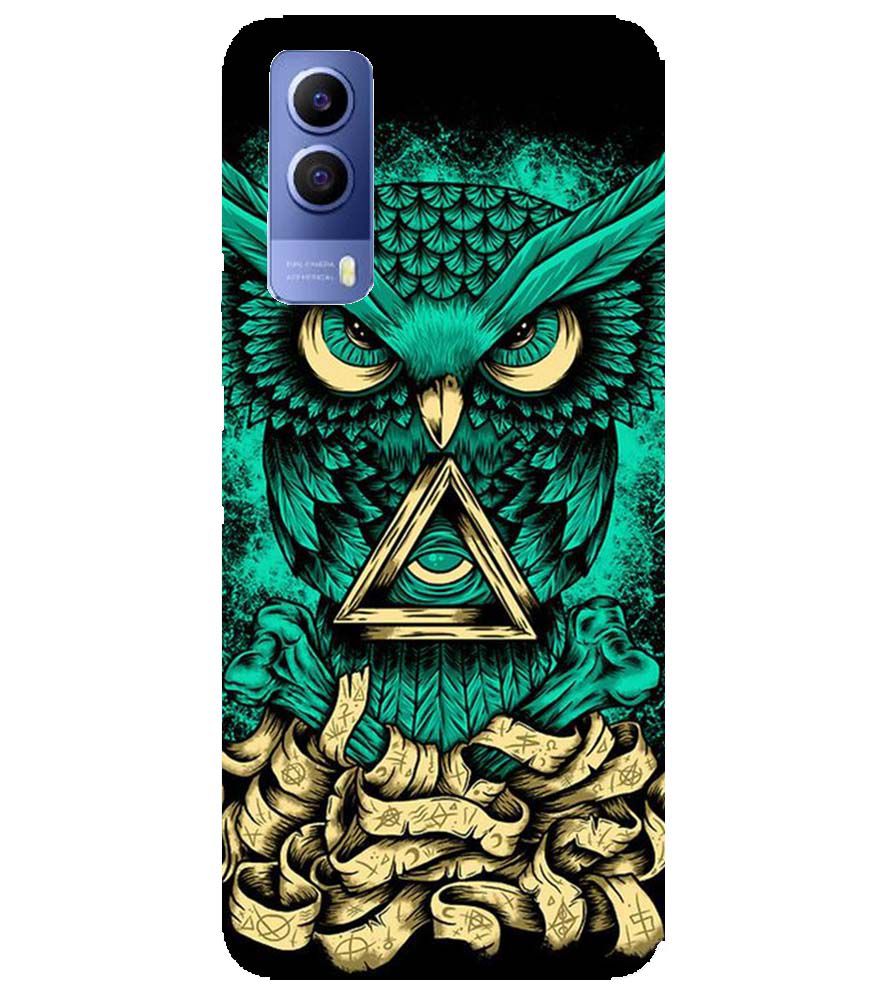 PS1301-Illuminati Owl Back Cover for vivo Y53s