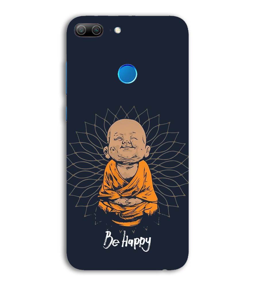 PS1302-Be Happy Back Cover for Honor 9 Lite