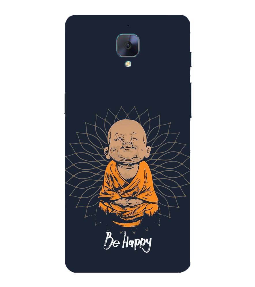 PS1302-Be Happy Back Cover for OnePlus 3 and OnePlus 3T