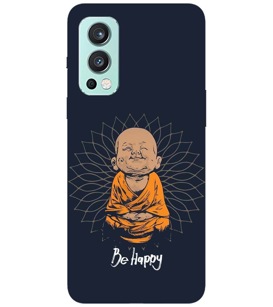 PS1302-Be Happy Back Cover for OnePlus Nord 2 5G
