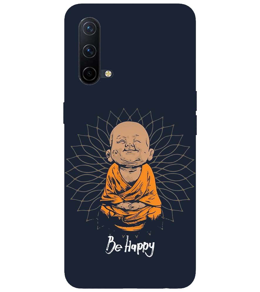PS1302-Be Happy Back Cover for OnePlus Nord CE 5G