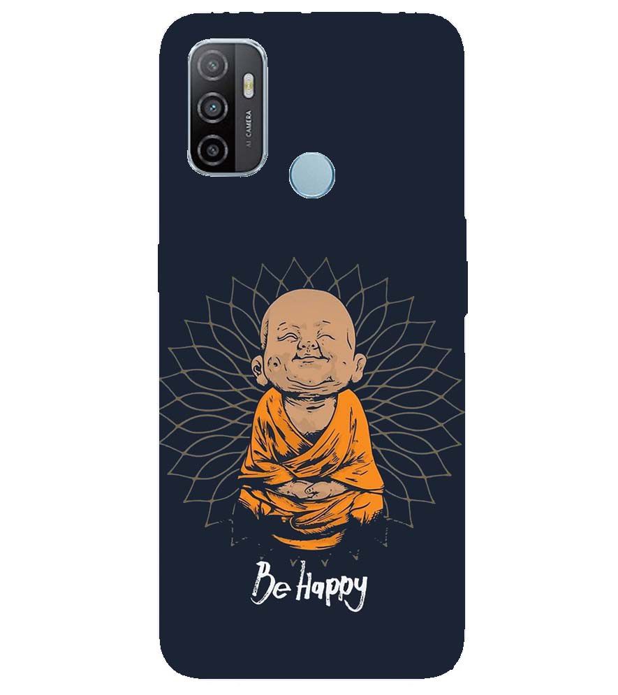 PS1302-Be Happy Back Cover for Oppo A53