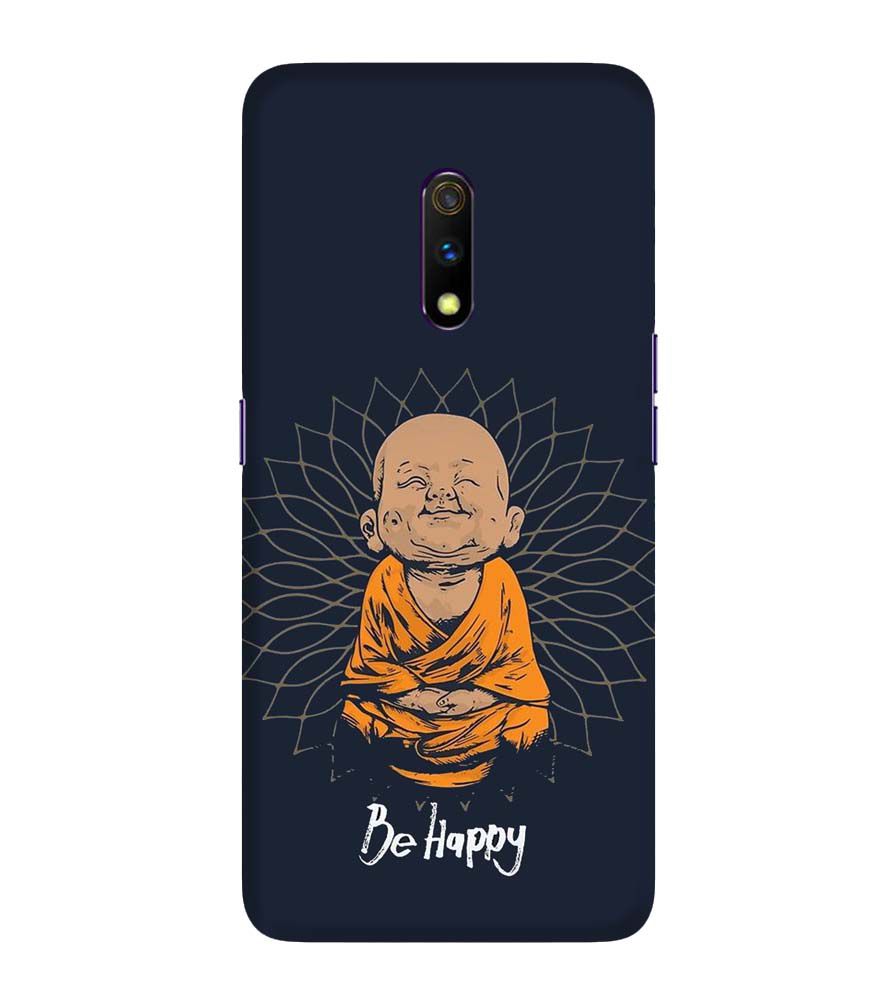 PS1302-Be Happy Back Cover for Realme X