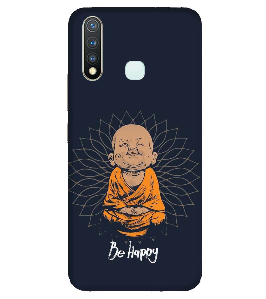 PS1302-Be Happy Back Cover for Vivo U20