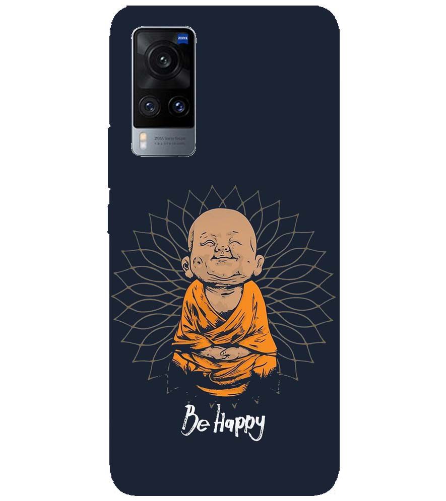 PS1302-Be Happy Back Cover for vivo X60